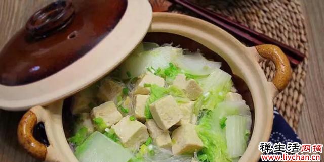 鱼生火，肉生痰，白菜豆腐保平安