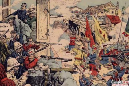 八国联军进北京遭遇清军顽强抵抗，死伤多名将军，士兵伤亡6000多人