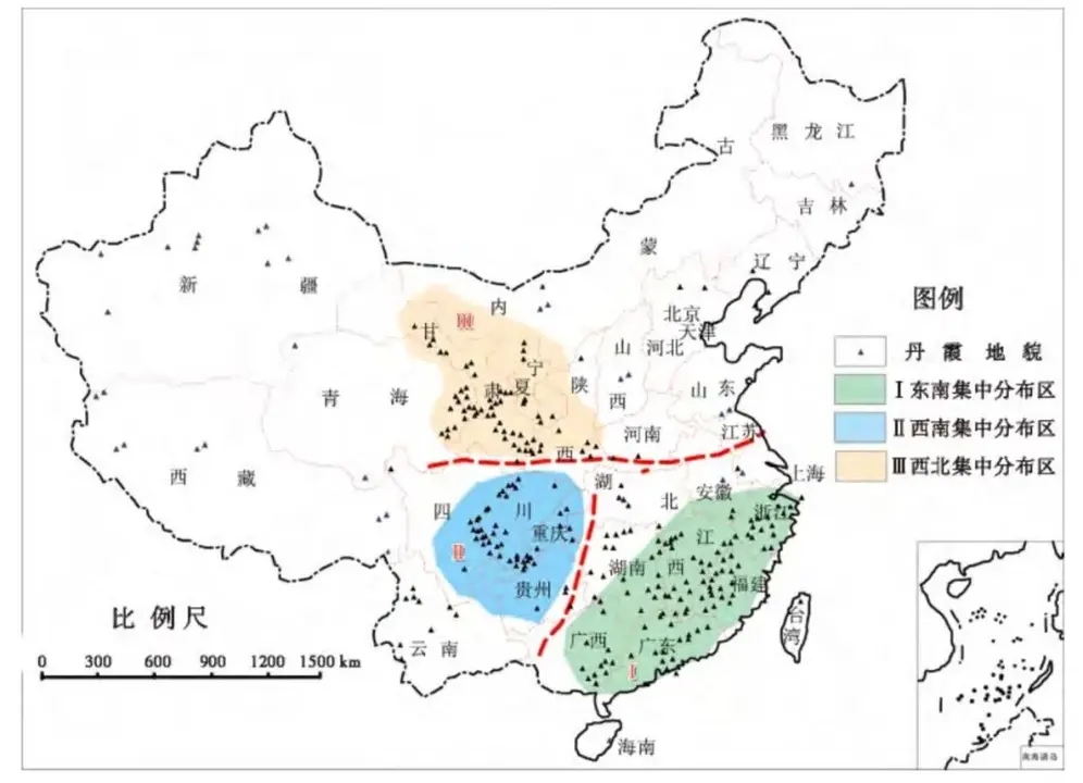 红层地貌，疯狂的红石头