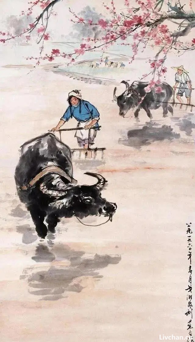 刘旦宅画牛，满满的田园气息！