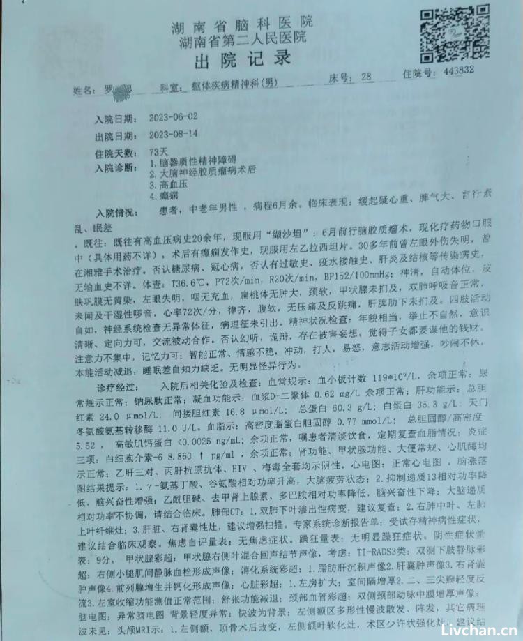 湖南千万富翁被儿子送进精神病院事件：一场亲情与利益的“罗生门”