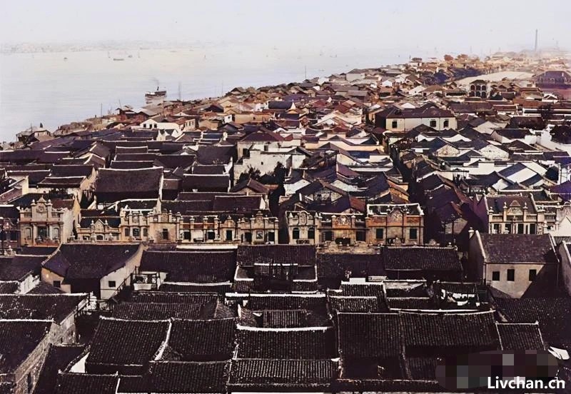 上世纪30年代日本情报人员秘密拍摄中国武汉三镇
