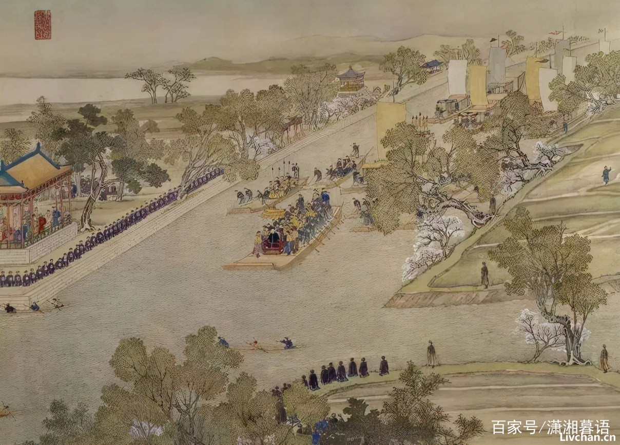 李商隐的《隋宫》，描述隋炀帝下扬州的奢华场景，堪称咏史诗的杰作