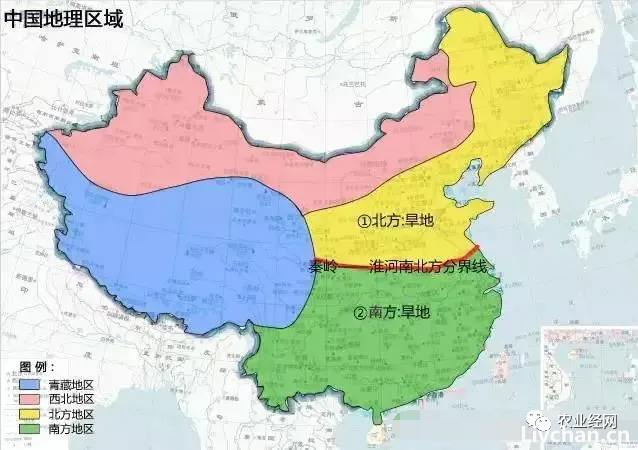 搞农业必看的（最新版）中国农业地图