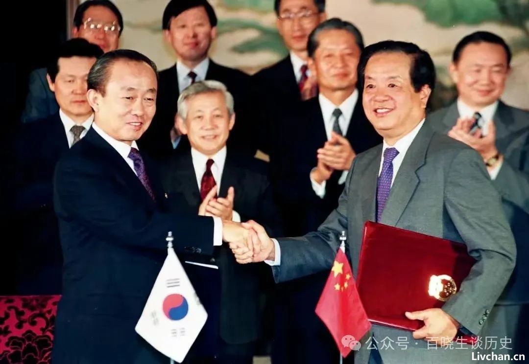 1992年中韩建交，金日成得知后大怒:那我也和台湾打交道
