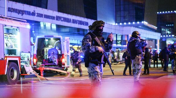 莫斯科附近克拉斯诺戈尔斯克克罗库斯市政厅音乐厅发生不明人士枪击事件