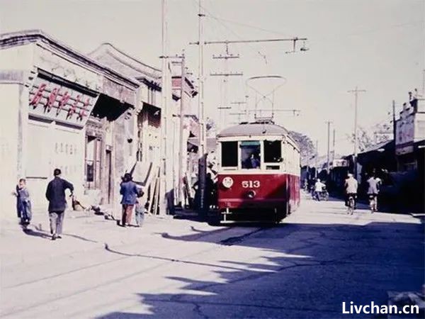 1950年代北京城老照片，拆了好多老建筑