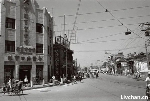 1950年代北京城老照片，拆了好多老建筑