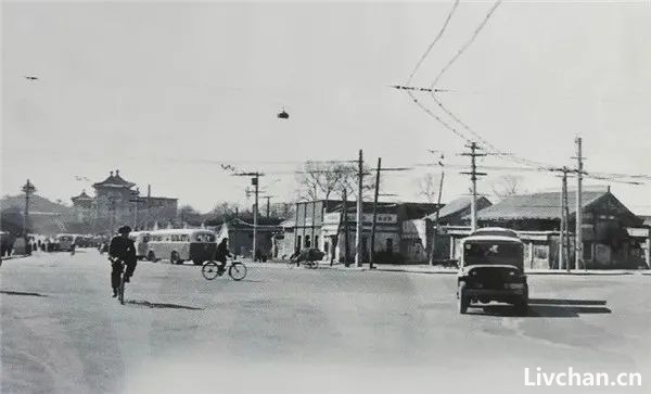 1950年代北京城老照片，拆了好多老建筑