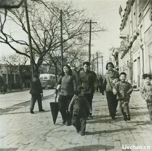 1950年代北京城老照片，拆了好多老建筑