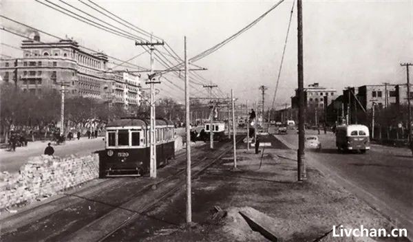 1950年代北京城老照片，拆了好多老建筑