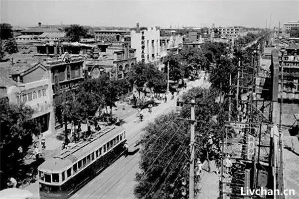 1950年代北京城老照片，拆了好多老建筑