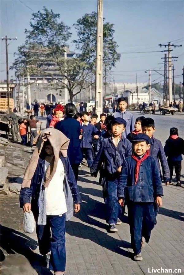 1950年代北京城老照片，拆了好多老建筑