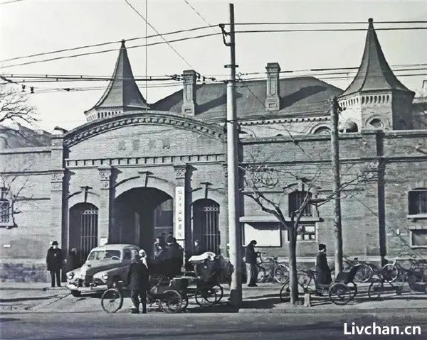 1950年代北京城老照片，拆了好多老建筑