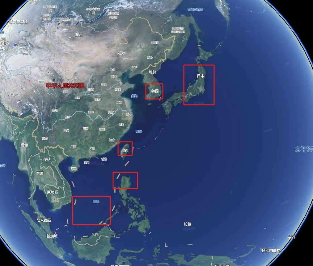 从秦朝到美国，地形图上的龙兴之地都具备一样的特征