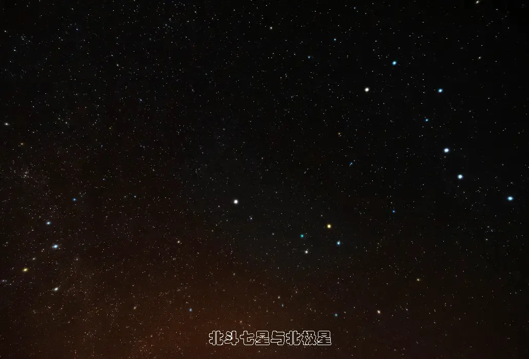 为什么北斗七星环绕着北极星转？