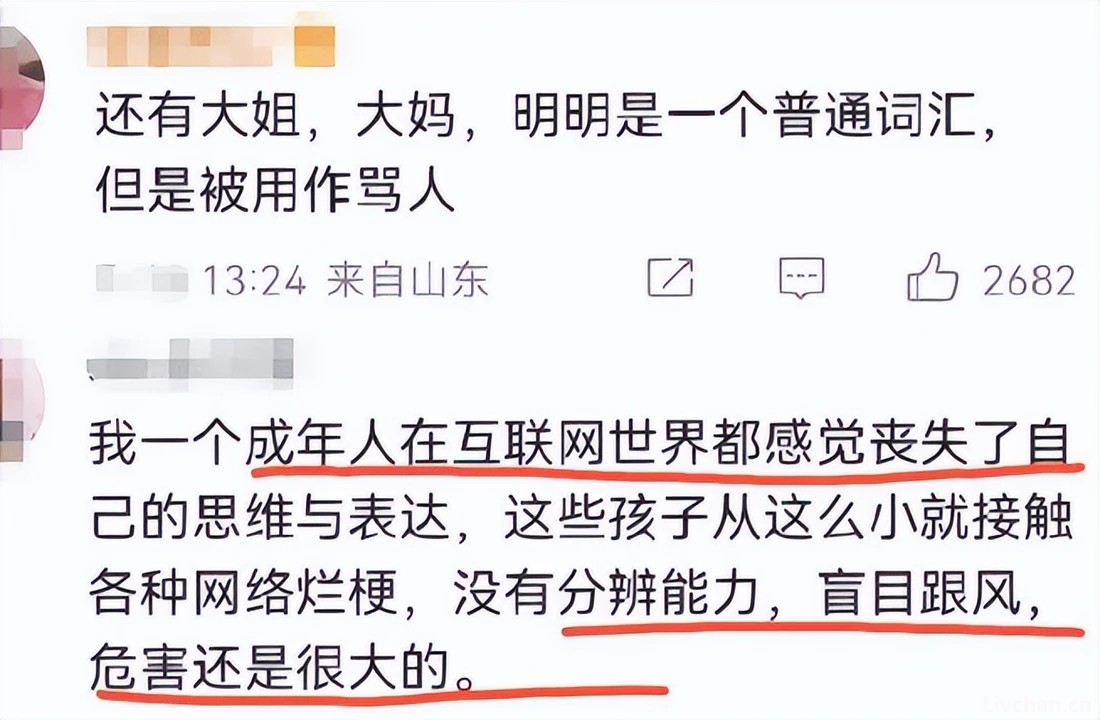 人民网紧急叫停！“恶俗烂梗”正荼毒下一代，孩子已经不会说话了